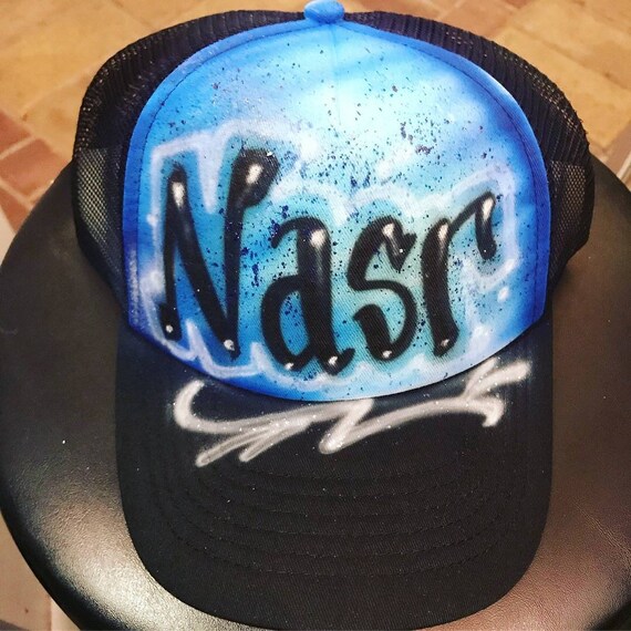 Vintage Air Brushed Graffiti Cap s-l400.jpg main image 2