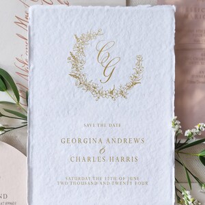 Retenez cette date botanique l Invitation florale en feuille l emblème de mariage l invitations de mariage de luxe l mariage d'été réservez votre date