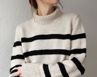 Knitting Pattern MAXIME Sweater