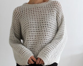 Pattern I MESH Sweater