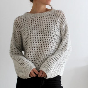 Pattern I MESH Sweater