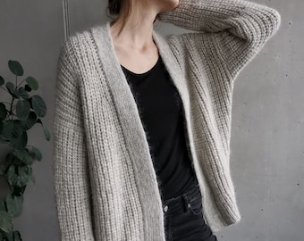 gajess Clara Knit Cardigan グレー