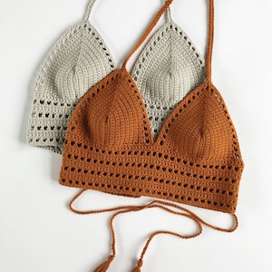 Instructions I Crochet Top LEAH