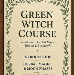 Green Witch Course Book