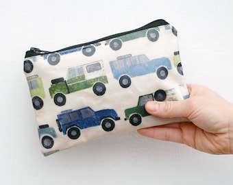 All The Series Land Rover Oil Cloth Purse