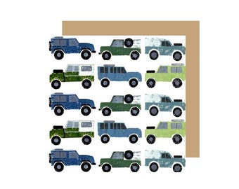 All the Series Land Rover Card