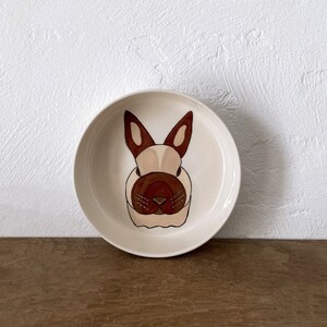 Gamelle pour lapin - Personnalisée - Fait main