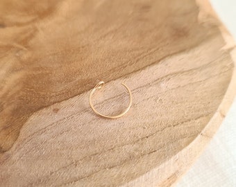 Earcuff S - Gold plated ear ring (false piercing)