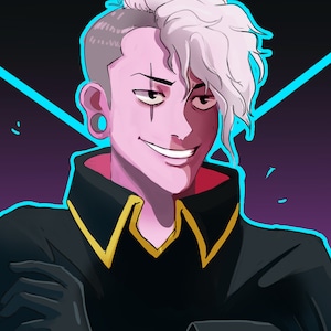 Space Pirate Lars print 5x7&quot;  (Steven Universe)