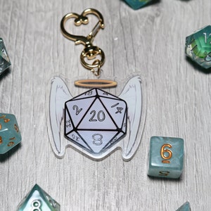 Dungeons and Dragons - NAT 20 (keyring)
