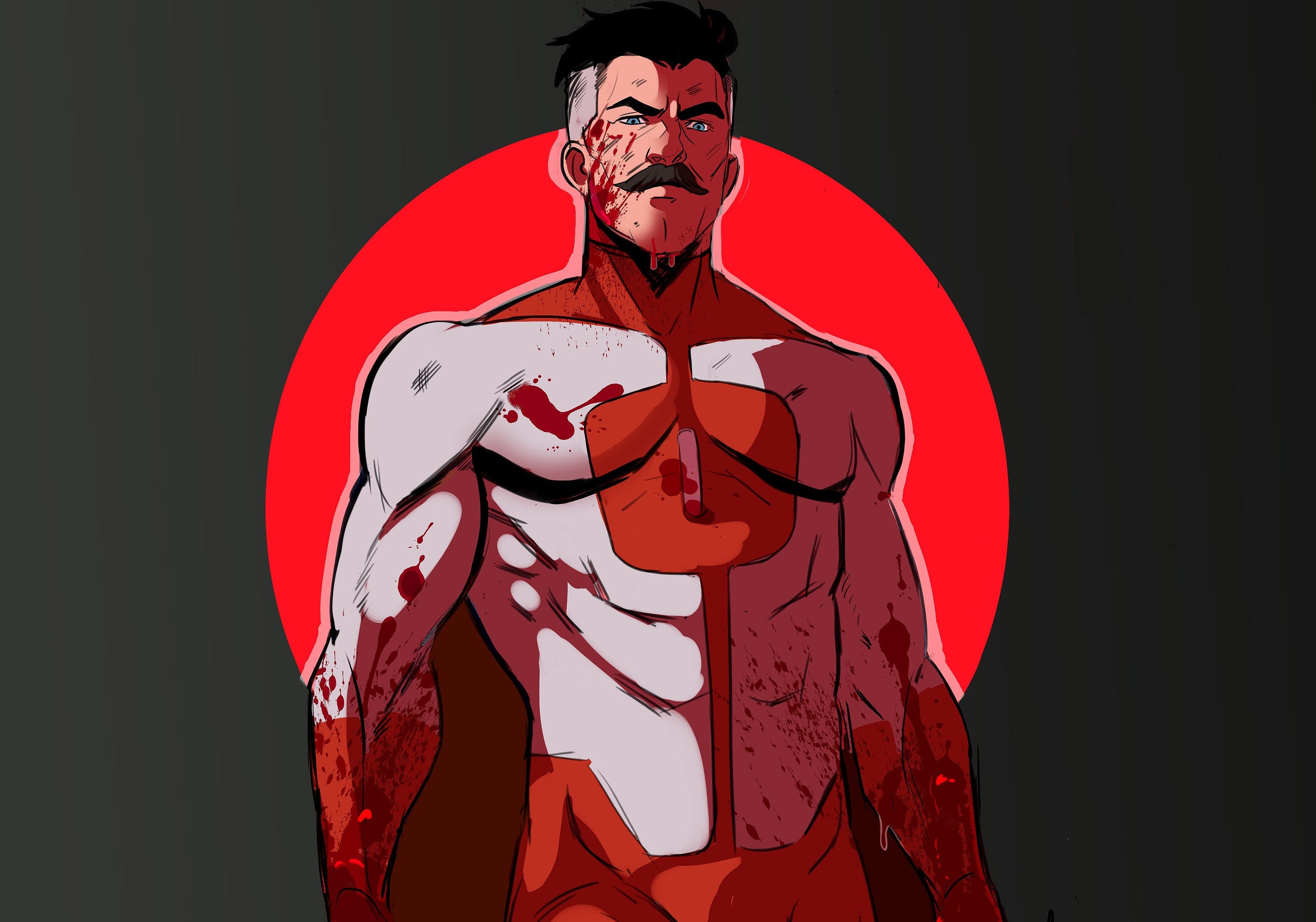 INVINCIBLE GROUP BLOODY PRINT –