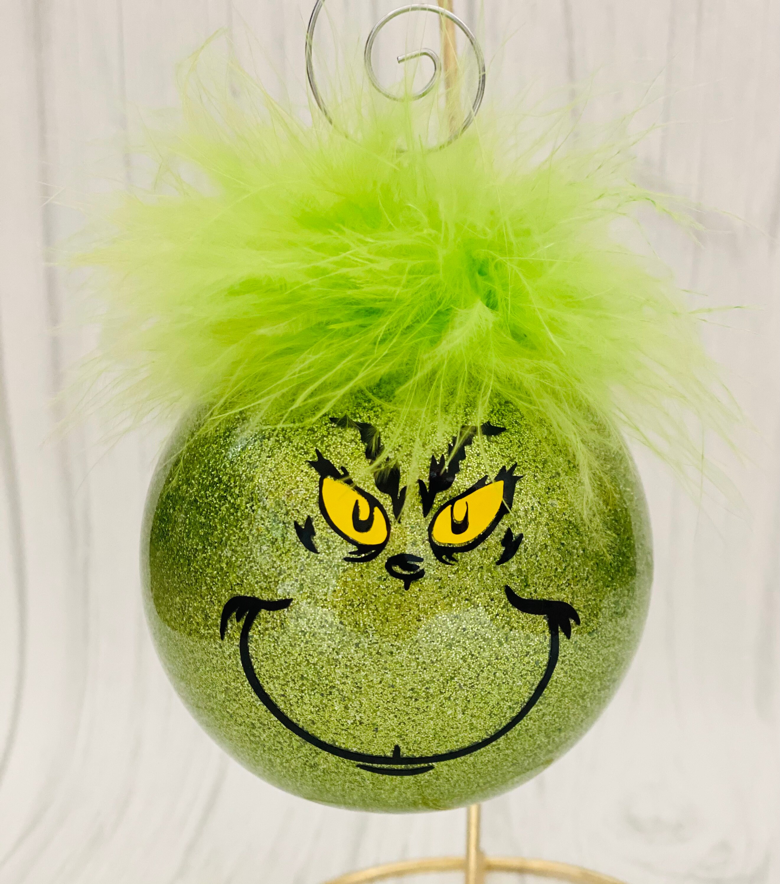 Grinch ornaments Etsy