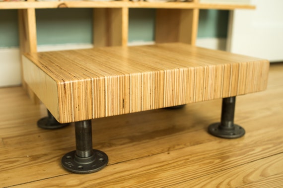 Laminated Hardwood Step Stool Kitchen Step Stool Bathroom Etsy