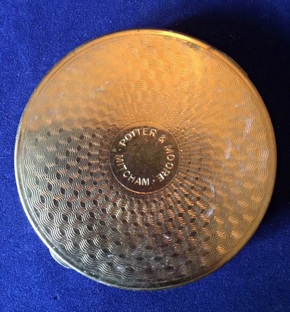 Art Deco Potter & Moore Powder Compact, Vintage 1… - image 2