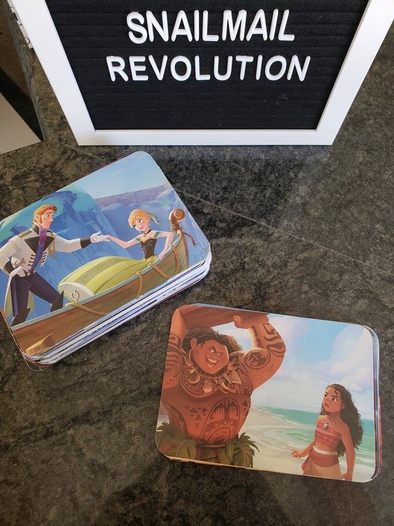 Disney Postkarten Gefrorene Postkarten Moana Etsy