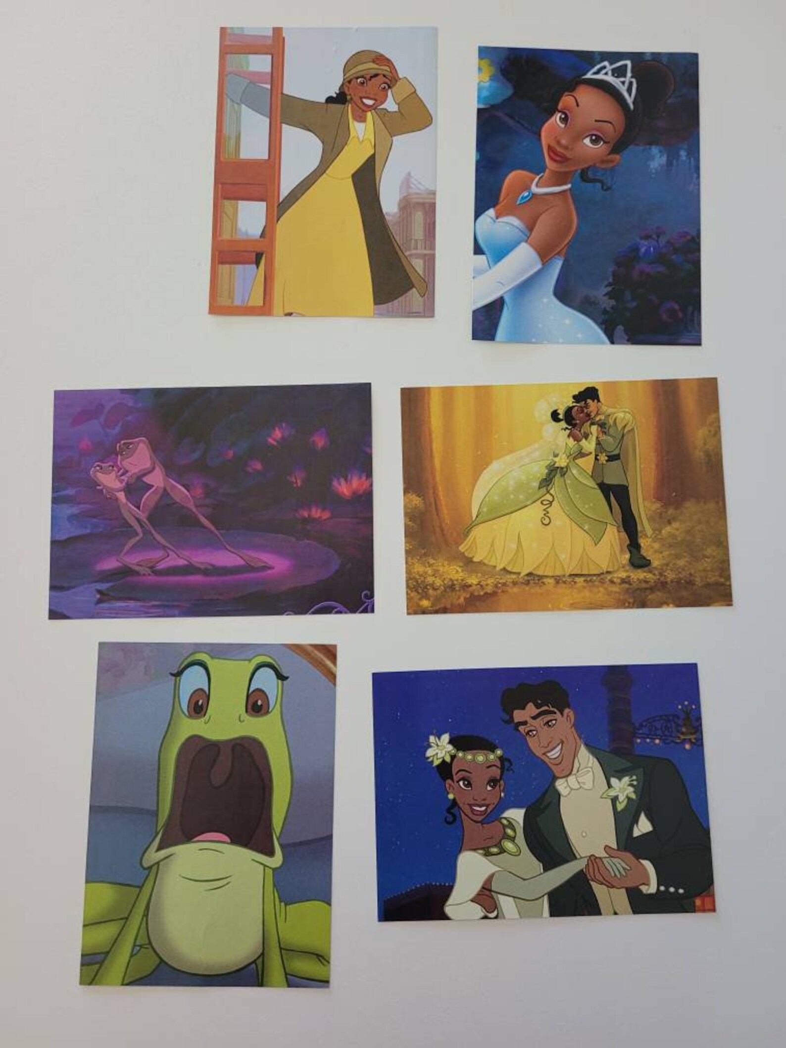 The PRINCESS and The FROG Post Cards//Disney Post Etsy