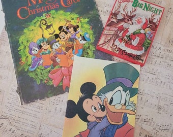 Disney's LGB Mickey's Christmas Carol Cards//Christmas Stationery//Post Cards//Blank Cards//Holiday cards//Seasonal note cards