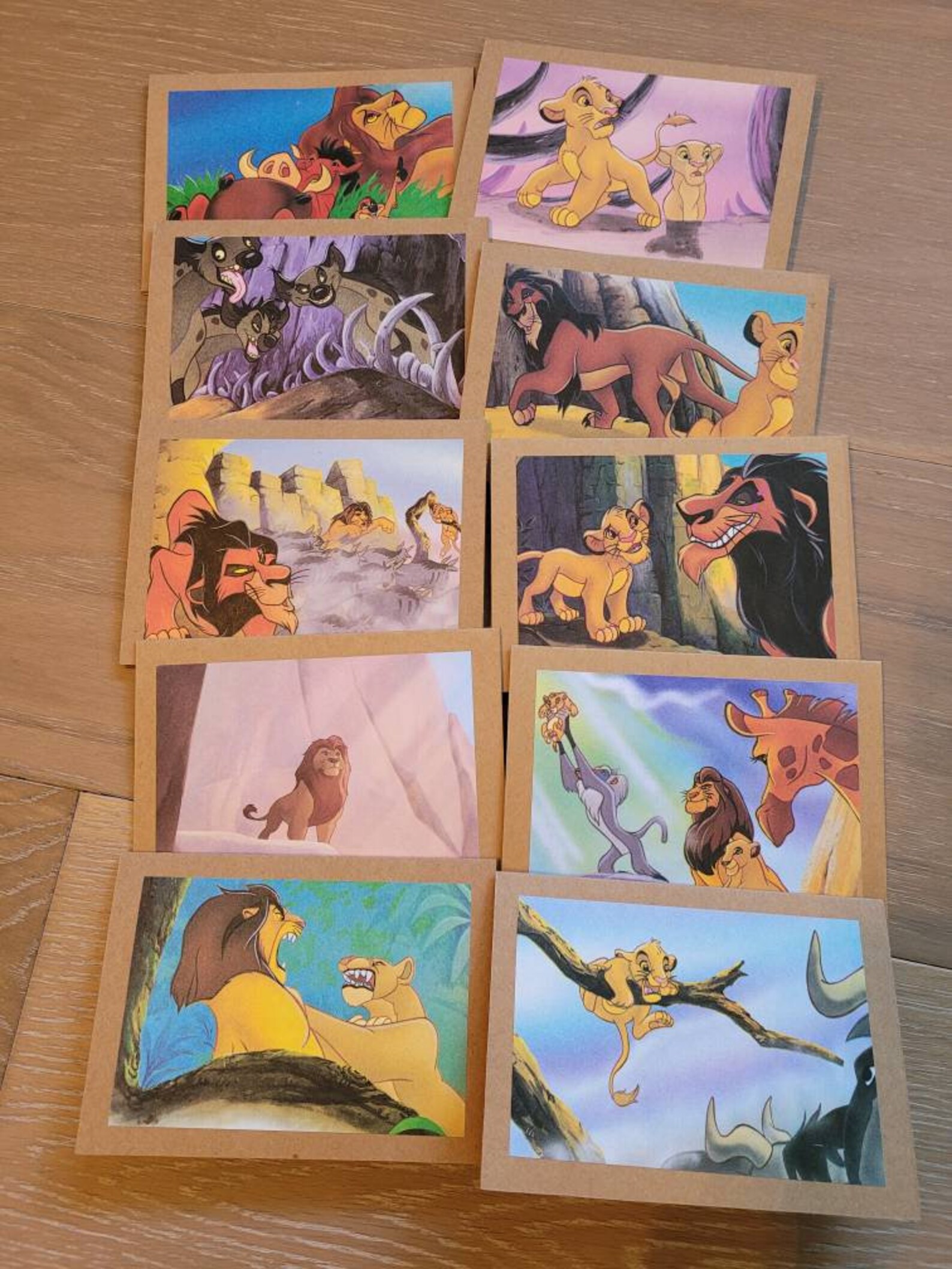 The Lion King Stationery//disney Stationery//upcycled Book Etsy