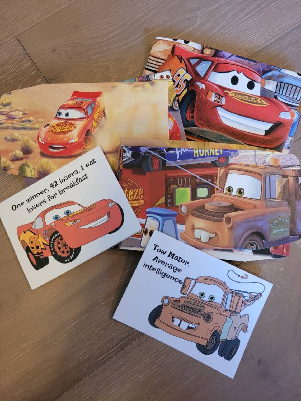 Cars envelopes//Disney envelopes//Handmade envelopes//Upcycled Etsy