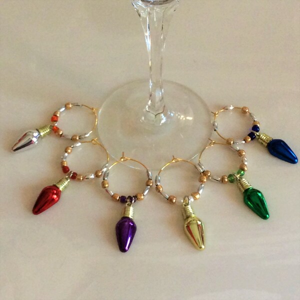 Wine Charms Wine Glass Charms Teacher Gifts Wine Charm Etsy Canada