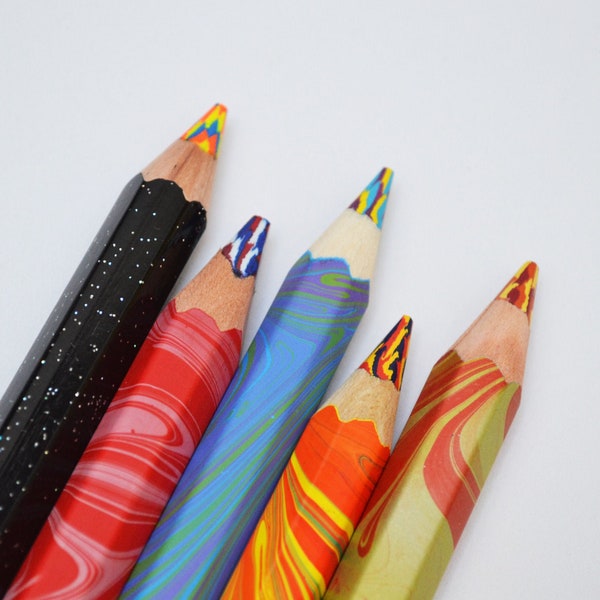 Koh-I-Noor MAGIC pencil | Multi-tone lead | Chunky Wooden