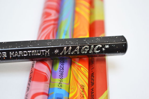 Easy Flower for beginners Koh-I-Noor Magic FX Pencils 