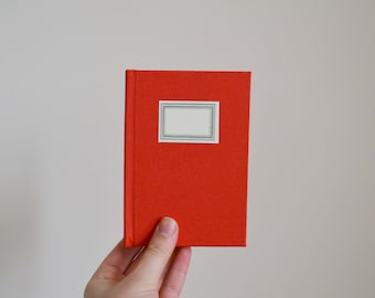 Handmade Mini Notebooks | A6 cloth cover