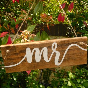 Rustic Hanging Directional Wedding Signs, Direction Signs, CUSTOMISABLE, PERSONALISED wedding signs, Wedding signage, Rustic wedding sign image 3
