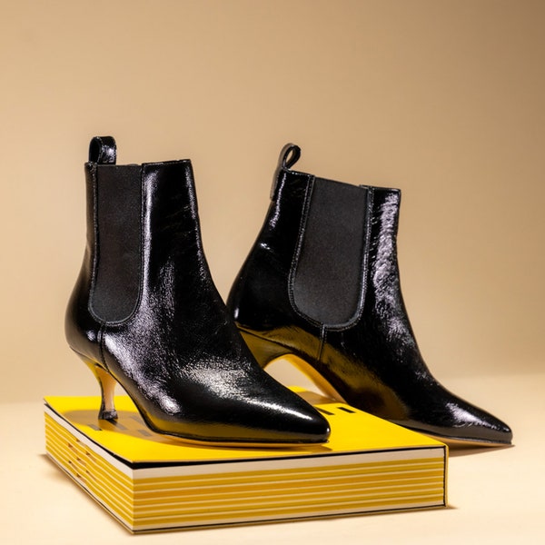 bottine chelsea talon