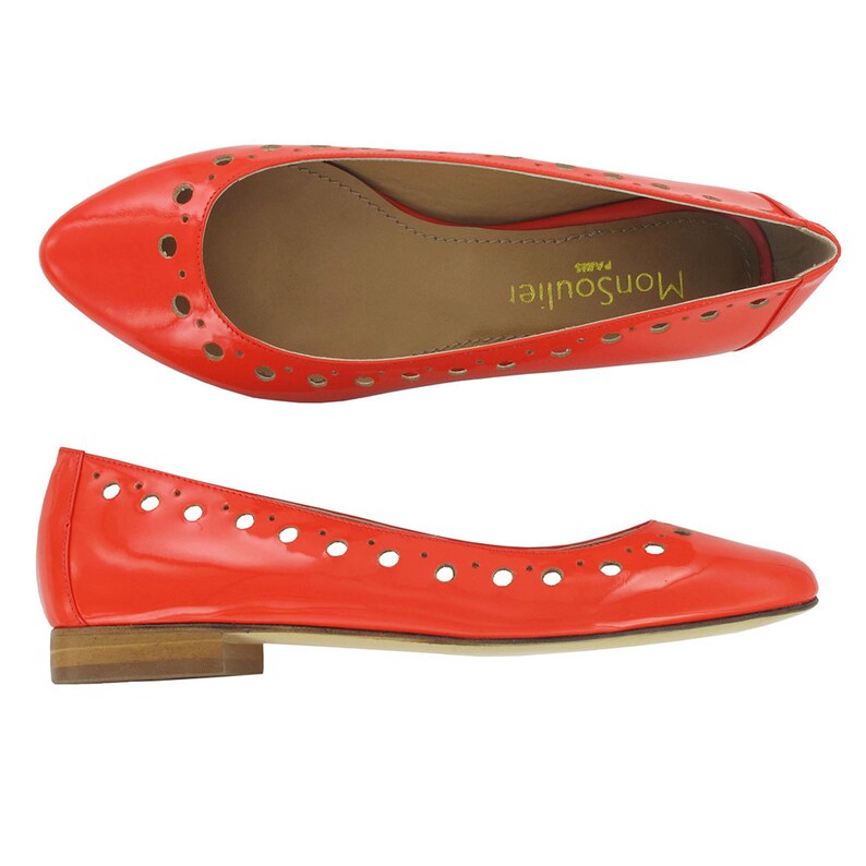 caslon luna pointy toe flats
