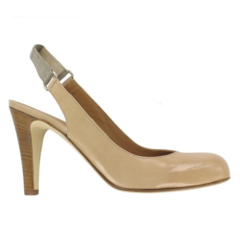 escarpin ouvert rose