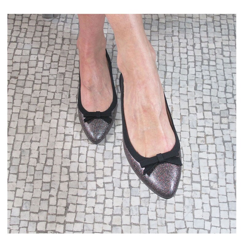 flat silver slingbacks