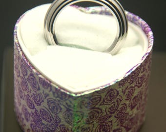 Vintage silber Metall Lünette für 1100, 1200, 11 / 12.2 Uhren mit Geschenkbox