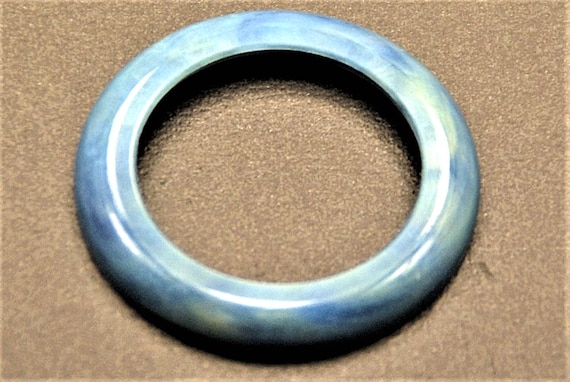 Vintage Blue Marble Plastic/acrylic Bezel for the 1100, 1200  display picture 3