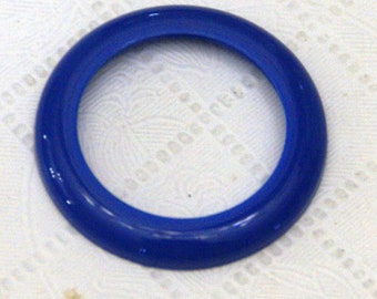 Lunette interchangeable vintage en plastique/acrylique pour les montres des séries 1100, 11/12,2 et 1200 - en bleu royal
