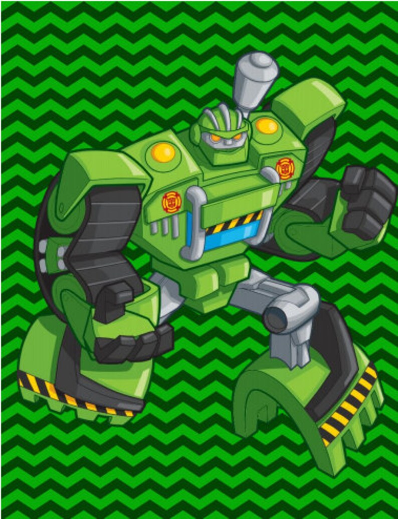 Printable Rescue Bots Note Cards INSTANT DOWNLOAD - Etsy