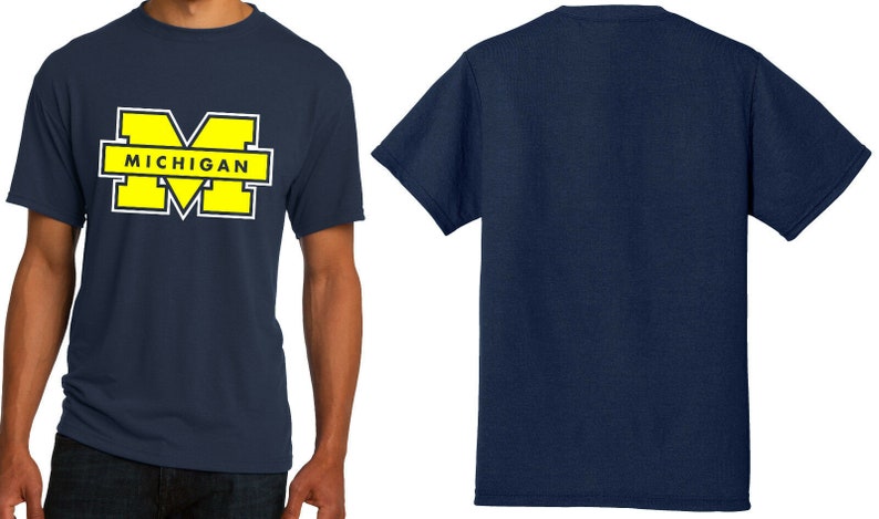 New Michigan Football Men's T-shirt Coach Jim Harbaugh - Etsy