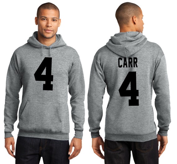 New Derek Carr Oakland Raiders Jersey 3 4 Sleeve Shirt or Hoodie Las Vegas Etsy