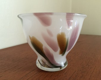 Per Lutken Holmegaard Najade Glasschale - Scandinavian Modern Art 1976