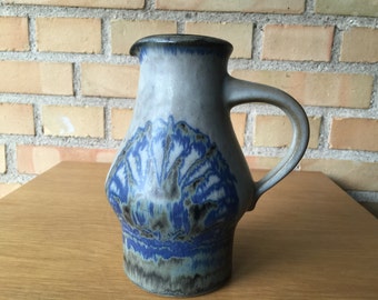 Marianne Starck Pottery Pitcher: Mid Century Modern Danish Design