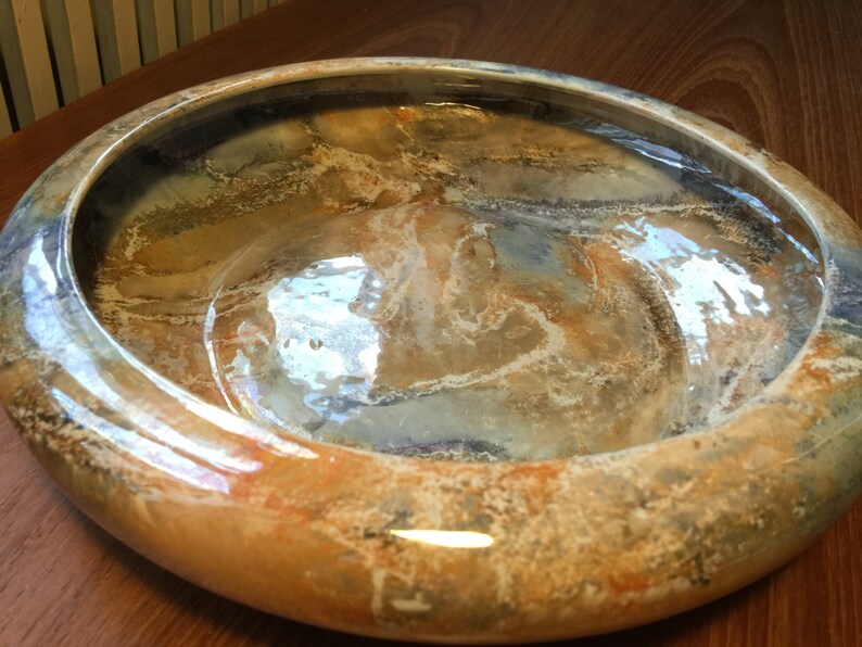 Scandinavian ceramics 20th Century decerative art 1928-1932 Finland Art Deco fruit bowl from Arabia