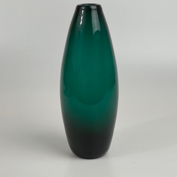 Grönland Vase von Per Lütken für die dänische Glashütte Holmegaard in den 1960er Jahren, Skandinavisches Mid Century Modern