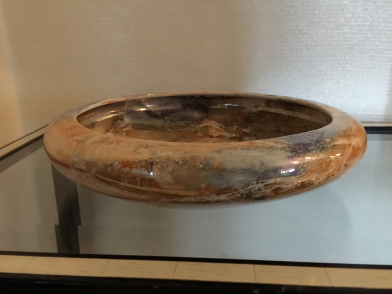 Scandinavian ceramics 20th Century decerative art 1928-1932 Finland Art Deco fruit bowl from Arabia
