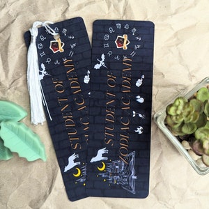 Zodiac Academy Inspired Bookmark | Gifts for her and him | Fantasy | Handmade - Digital art | Print gift | Book Merch | Fantasy Romance