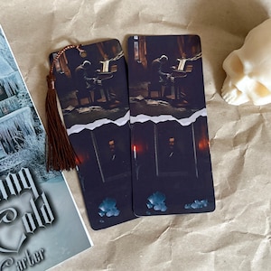 ローレン・カーターの「A haunting most cold」にインスパイアされたブックマーク | 彼女と彼へのギフト | ハンドメイド - デジタルアート | プリントギフト | 書籍グッズ | ホラー