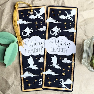 Fourth Wing Inspired Bookmark – Dragon Fantasy Bookish Gift for Readers & Fans