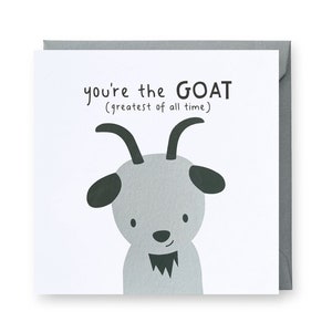 Carte Vous êtes le plus grand de tous les temps, carte d'amour, carte de Saint-Valentin, carte de remerciement, carte de remerciement, carte de gentillesse, carte d'anniversaire lui elle