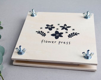 Flower Press - Wooden Flower Press - Wooden Flower Press Kit