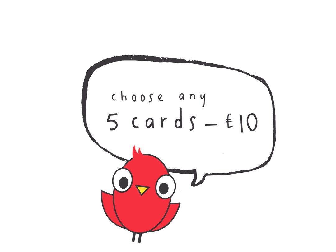 Greeting Card Bundle Mix and Match Cards Multipack Cards - Etsy