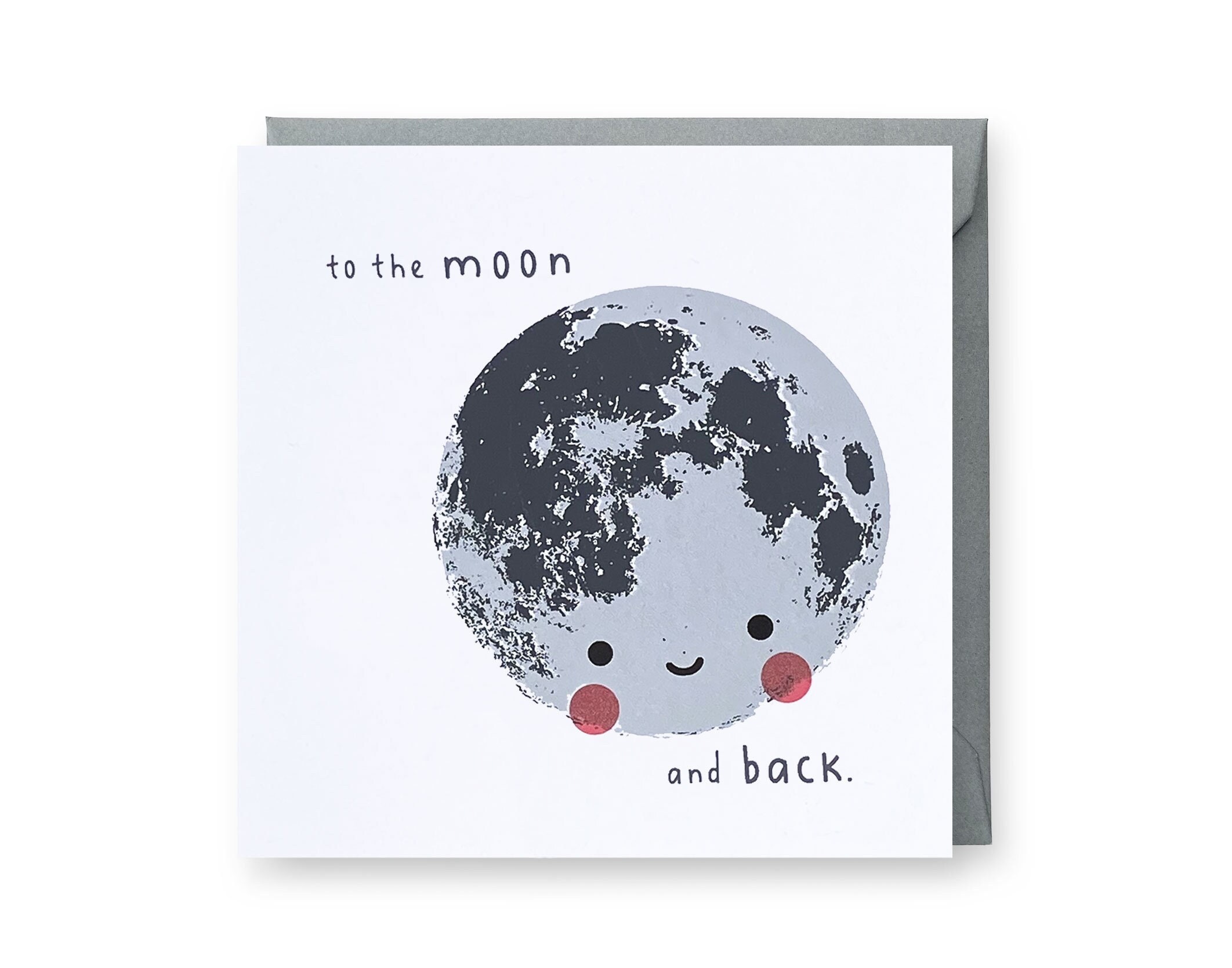 Pop-Up Geburtstagskarte „I Love You To The Moon And Back“ – 3D Mama Bär Design, Inkl. Umschlag
